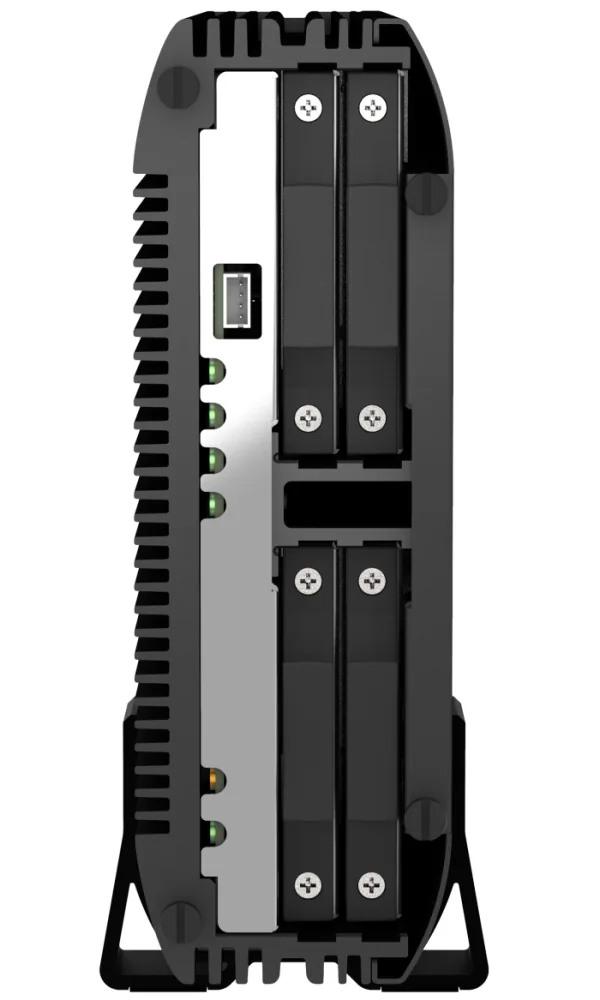 QNAP TS-410E-8G (4core 2,6GHz, 8GB RAM, 4x 2,5" SATA, 2x 2,5GbE, 4x USB 3.2, 1x 4K HDMI, fanless)