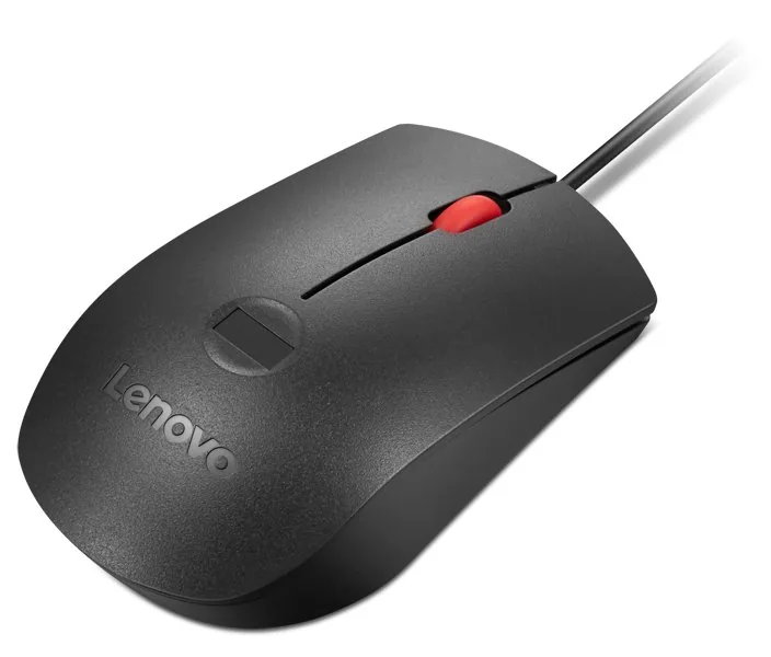 Lenovo - Myš - optický - 3 tlačítka - kabelové - USB - černá, červená - pro ThinkPad T16 Gen 4 21QN
