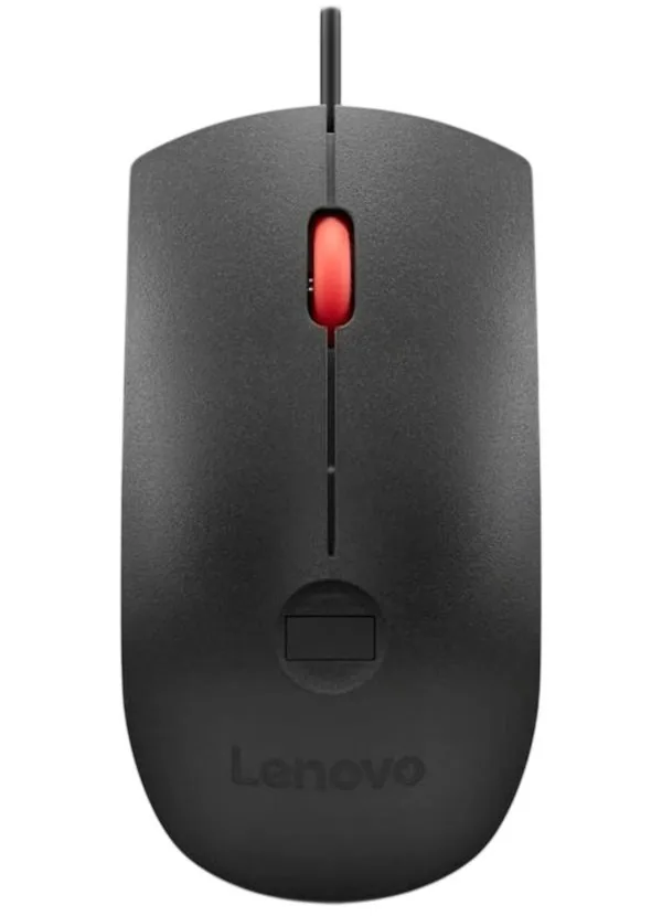 Lenovo - Myš - optický - 3 tlačítka - kabelové - USB - černá, červená - pro ThinkPad T16 Gen 4 21QN