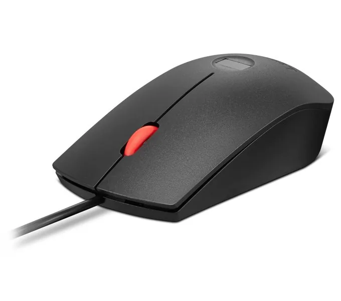 Lenovo - Myš - optický - 3 tlačítka - kabelové - USB - černá, červená - pro ThinkPad T16 Gen 4 21QN