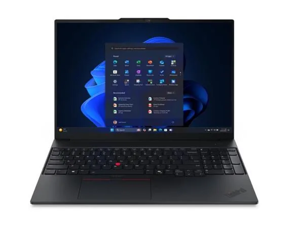 Lenovo ThinkPad E16 Gen 3 21TF - Intel Core 5 - 210H - Win 11 Home - Intel Graphics - 16 GB RAM SSD TCG Opal Encryption 2, NVMe - 16" IPS 1920 x 1200 - Gigabit Ethernet - Wi-Fi 6E, Bluetooth - černá - kbd: česká/slovenská - s 3 roky Lenovo Onsite Support