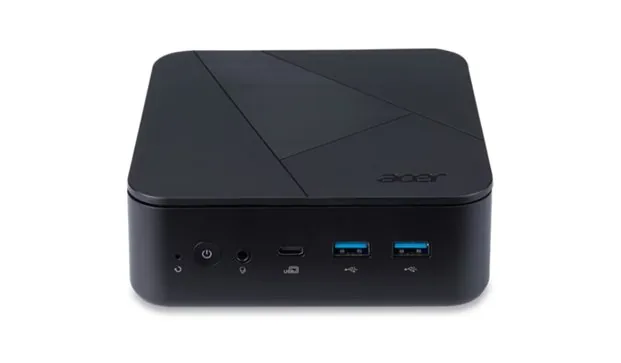 Acer NUC/Veriton N1502G-13U5U BAREBONE/Mini/5-120U/Bez RAM/Intel int/bez OS/1R