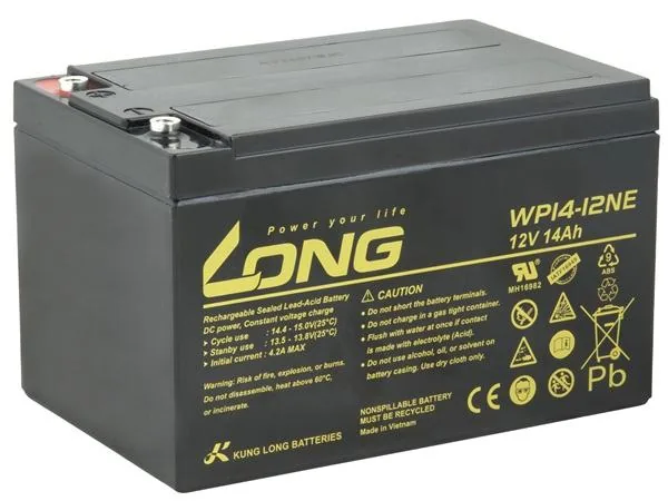 LONG baterie 12V 14Ah M5 DeepCycle (WP14-12NE)