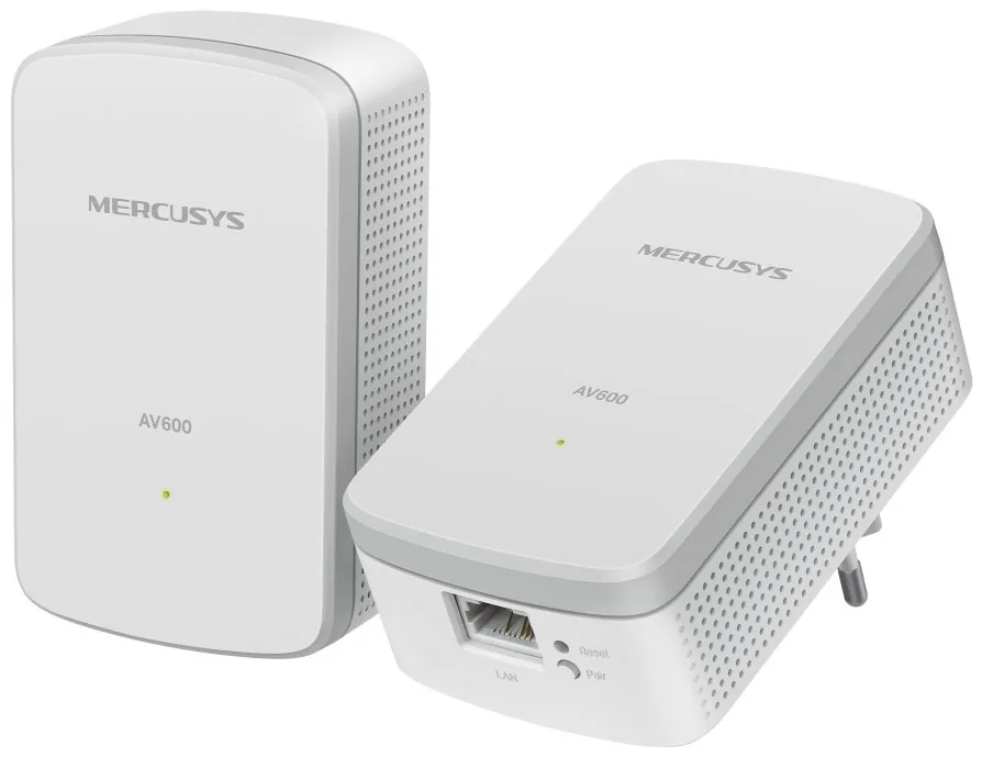 Mercusys MP300 KIT V1 - Starter Kit - sada napájecího adaptéru HomePlug AV (HPAV) 2.0, HomePlug AV (HPAV), IEEE 1901 - zapojitelný do zdi (balení 2)
