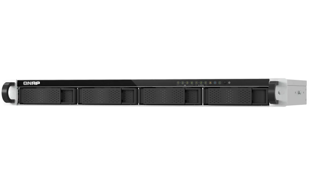 QNAP TS-h765eU-8G (4core 3,4GHz, 8GB RAM, 4x SATA, 3x E1.S M.2, 2x 2,5GbE, vol. 10GbE, malá hloubka)