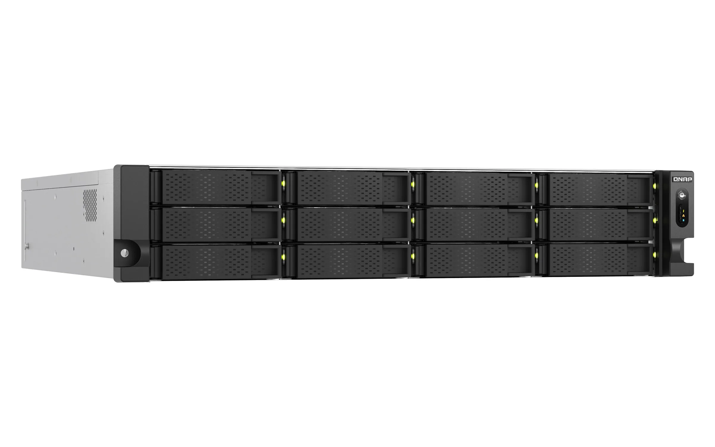 QNAP TS-h1277AXU-RP-R5-16G (Ryzen Pro 5,1GHz, ZFS, 16GB DDR5 RAM, 12x SATA, 2x 2,5GbE, 2x 10GbE)
