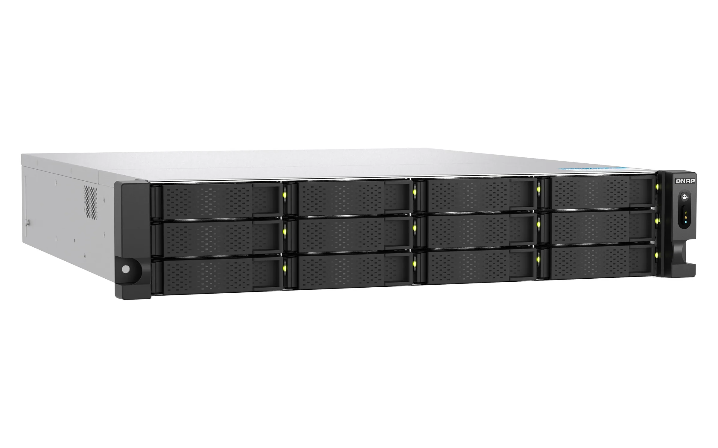QNAP TS-h1277AXU-RP-R5-16G (Ryzen Pro 5,1GHz, ZFS, 16GB DDR5 RAM, 12x SATA, 2x 2,5GbE, 2x 10GbE)