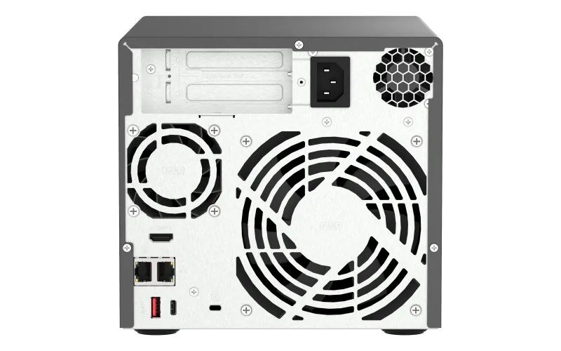 QNAP 4-bay TVS-h474-PT-8G (Pentium Gold 3,7GHz, 8GB DDR4, 4x 3,5", 2x M.2 PCIe Gen3, 2x 2,5GbE)
