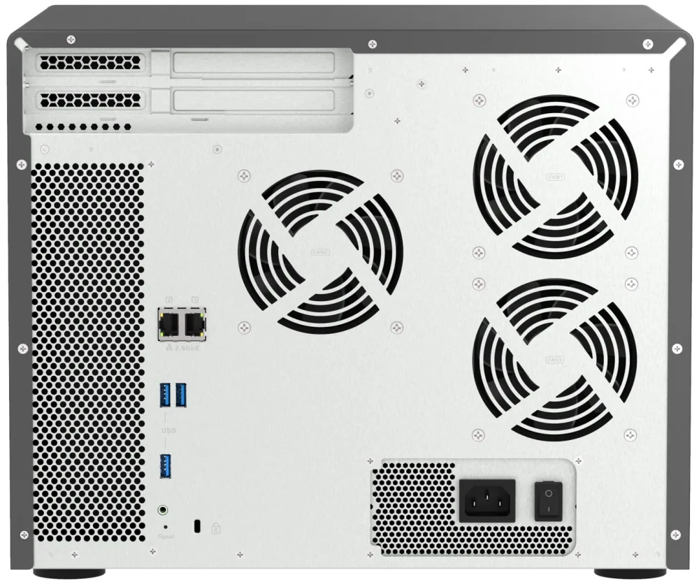 QNAP TS-1655-8G (8core 2,8GHz, 8GB RAM, 12x 3,5"+4x 2,5" SATA, 2x M.2 NVMe slot, 2x 2,5GbE, 3x PCIe)