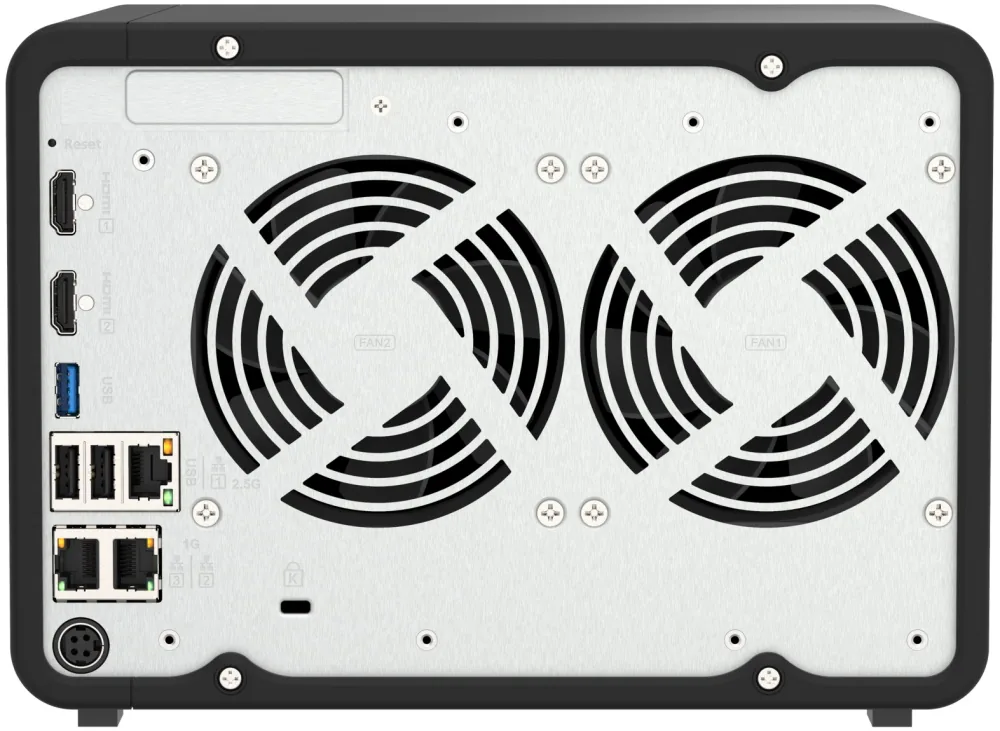 QNAP TS-AI642-8G AI Tower NAS (6-bay 3.5", 8GB(not expandable), 2xHDMI, 2x1GbE, 1x 2.5GbE, 1xPCIe Gen3x2)