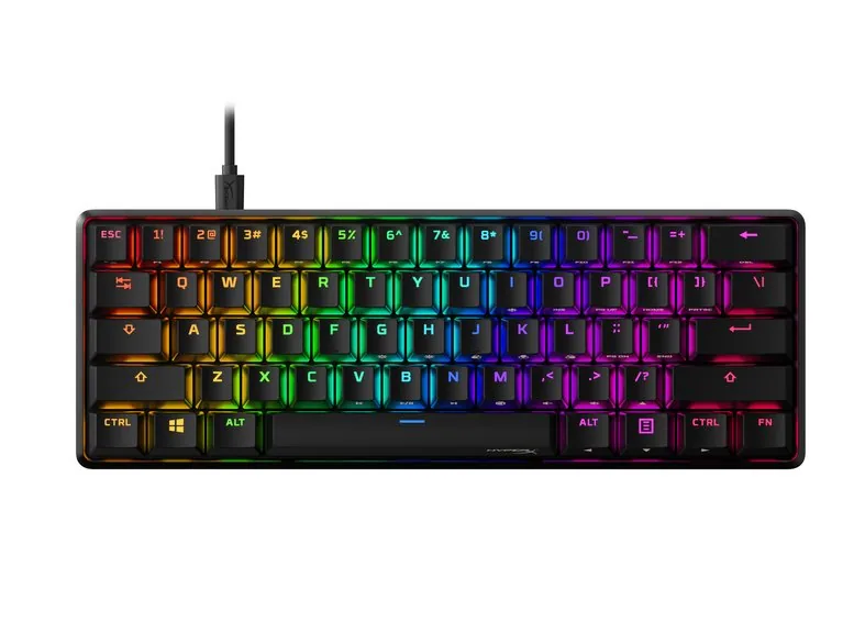 HyperX Alloy Origins 60 - Mechanical Gaming Keyboard - HX Aqua - rozbaleno