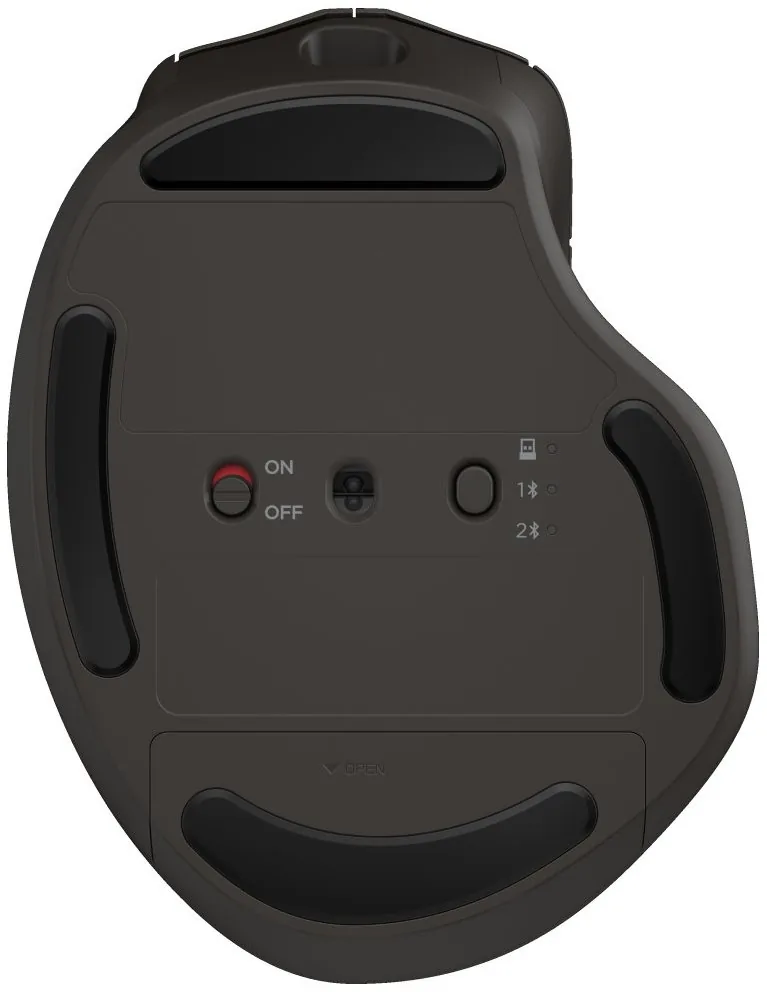 HP 785M - Myš - pravák - optický - 6 tlačítka - bezdrátový - Bluetooth, 2.4 GHz - bezdrátový přijímač USB - černá