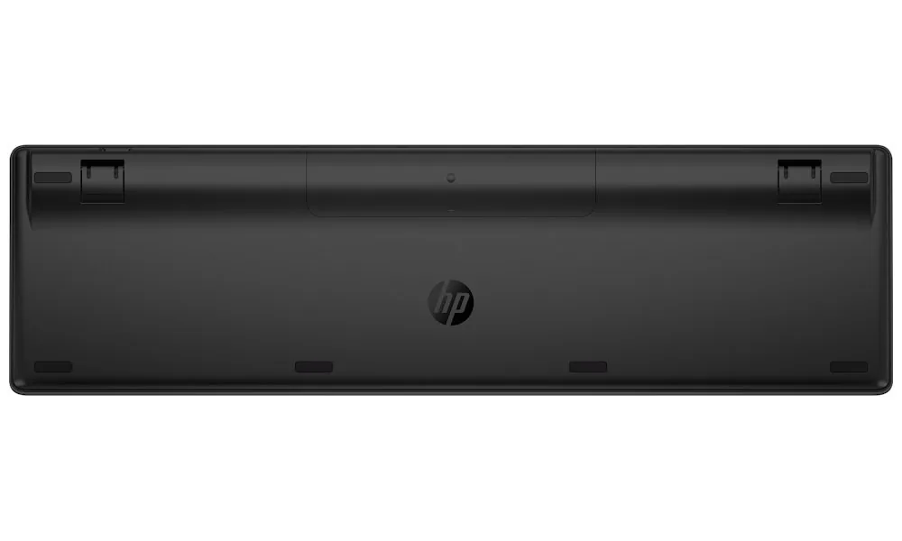 HP 495k - Klávesnice - duálním režimu, 3-zónovém uspořádání, vícedotyková zařízení, nízký profil stisku kláves - bezdrátový - Bluetooth, 2.4 GHz - česká/slovenská - černá