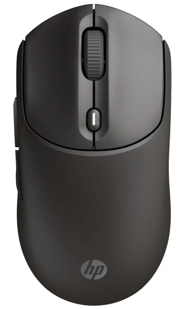 HP 405 - Myš - tichý - pravák a levák - optický - 5 tlačítka - bezdrátový - Bluetooth 5.2, 2.4 GHz - bezdrátový přijímač USB - černá