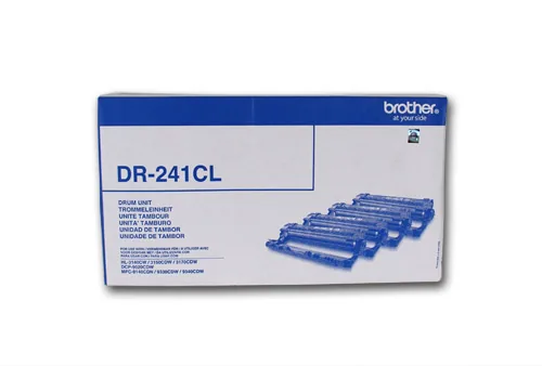 Brother DR241CL - Černá, žlutá, azurová, purpurová - originální - válec - pro Brother DCP-9015, 9020, 9022, HL-3150, 3152, 3172, MFC-9140, 9142, 9332, 9342