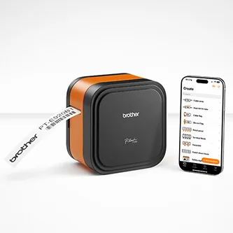 Brother P-Touch Cube Pro PT-E920BT - Tiskárna štítku - prevod tepla - Šírka 36 mm - 360 dpi - až 19.8 mm/s - USB-C, Bluetooth - rezacka