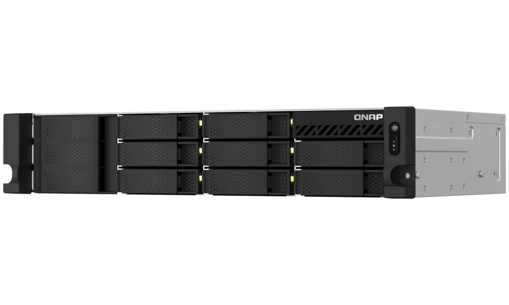 QNAP TS-864eU-RP-8G (4core 2,9GHz, 8GB RAM, 8xSATA, 2x2,5GbE, 1xPCIe, 1xHDMI, 2xzdroj, malá hloubka)