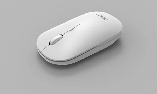 Acer AMR130/Ergonomická/Optická/1 600 DPI/USB+BT/Bílá