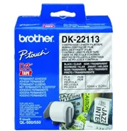 Brother DK-22113 - Průsvitná - Role (6,2 cm x 15,2 m) fólie - pro Brother QL-1050, QL-500, QL-550, QL-560, QL-570, QL-600, QL-650, QL-710, QL-720, QL-820