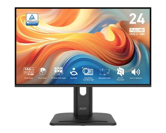 MSI Pro/MP245PG E14/23,8"/IPS/FHD/144Hz/1ms/Černá/3R