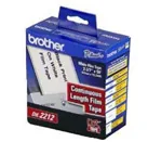 Brother DK-22212 - Permanentní lepidlo - bílá - Role (6,2 cm x 15,2 m) páska - pro Brother QL-1050, QL-500, QL-550, QL-560, QL-570, QL-600, QL-650, QL-710, QL-720, QL-820