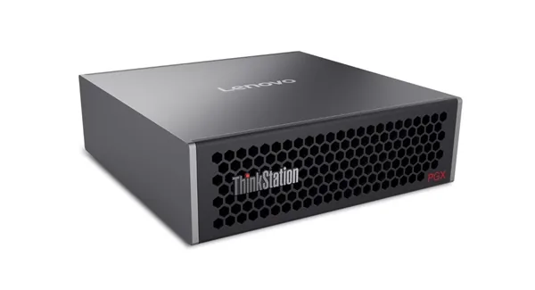 Lenovo ThinkStation PGX 30KL - MT 1 x GB10 Grace Blackwell Superchip - RAM 128 GB - SSD 1 TB - NVMe, SED - NVIDIA Blackwell - IEEE 802.11ax (Wi-Fi 6), IEEE 802.11be (Wi-Fi 7), Bluetooth 5.3, 10 Gigabit Ethernet - NVIDIA DGX Base OS - monitor: žádný - Leno