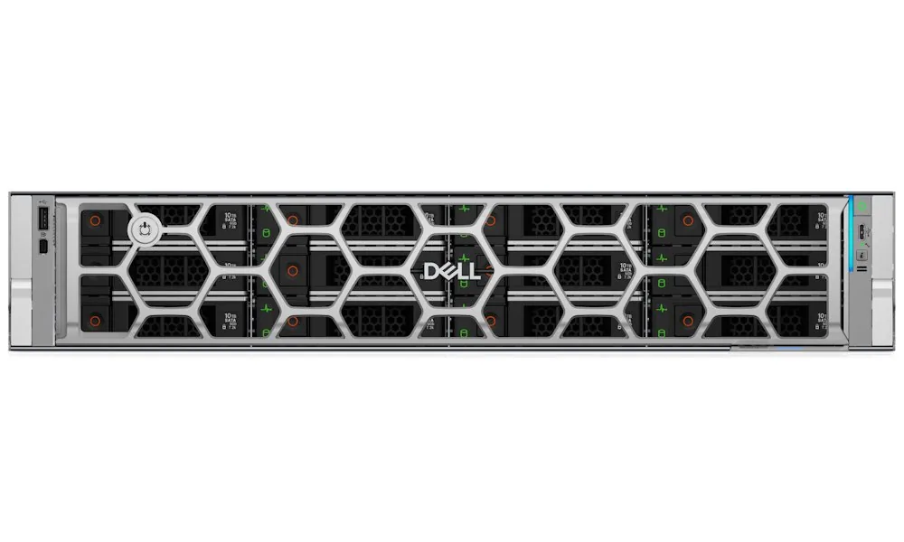 DELL PowerEdge R570 6507P, 1x32GB, 1x960GB SSD, 16x2.5" HP, H965i, iDRAC 10 Ent., 2x1100W, 2U, Rack, 3Y Basic on-site