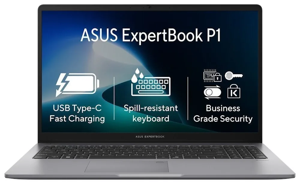 ASUS ExpertBook P1/P1503CVA-C38256X/3-100U/15,6"/FHD/8GB/256GB/Intel int/W11P/Gray/2R