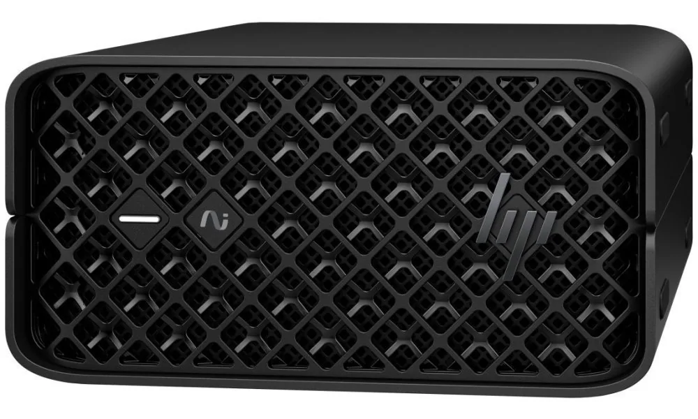 HP Workstation Z2 G1a - Copilot+ PC, AI PC, AI Workstation - mini 4U - 1 x Ryzen AI Max Pro 380 / až 4.9 GHz - RAM 32 GB - SSD 1 TB - NVMe - Radeon 8040S - Gigabit Ethernet, 2.5 Gigabit Ethernet - Win 11 Pro - monitor: žádný - hluboce černá - s HP 3 roky