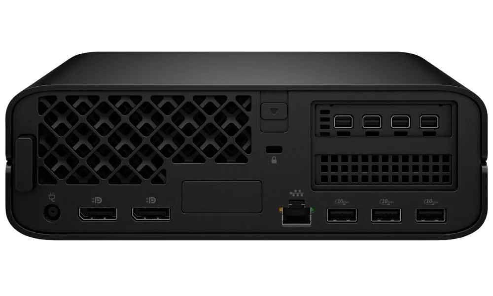 HP Workstation Z2 G1i - AI PC, AI Workstation - mini 5U - 1 x Core Ultra 7 265 / až 5.3 GHz - RAM 16 GB - SSD 512 GB - HP Z Turbo Drive, TLC - RTX A400 - Gigabit Ethernet, IEEE 802.11ax (Wi-Fi 6), Bluetooth 5.4, IEEE 802.11be (Wi-Fi 7) - Win 11 Pro - moni