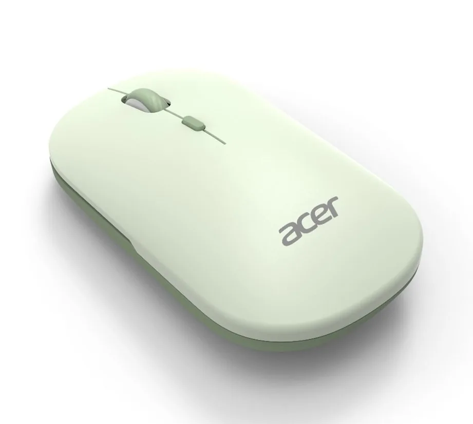Acer AMR130/Ergonomická/Optická/1 600 DPI/USB+BT/Zelená