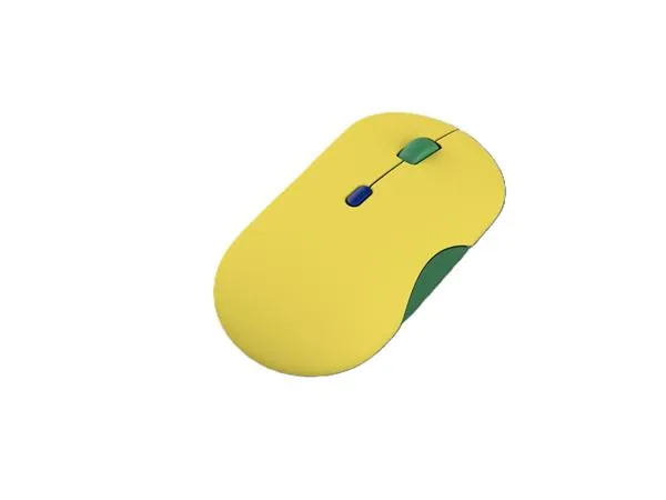 Lenovo 350 Fan edition - Brazílie/Kancelářská/Optická/1 600 DPI/Bezdrátové Bluetooth/Žlutá