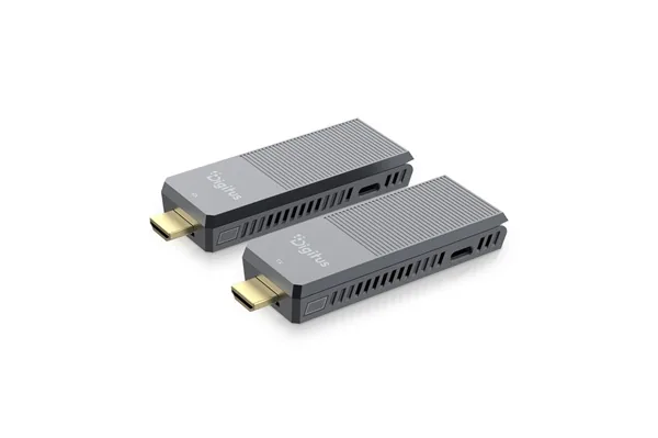 DIGITUS 4K/60Hz Wireless HDMI Extender Set, 150m, grey