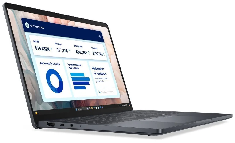 DELL Pro 14 Premium PA14250 Ultra 7 268V 32GB 512GB SSD 14" FHD+ FPR W11Pro vPro 3Y PS NBD on-site bez adaptéru