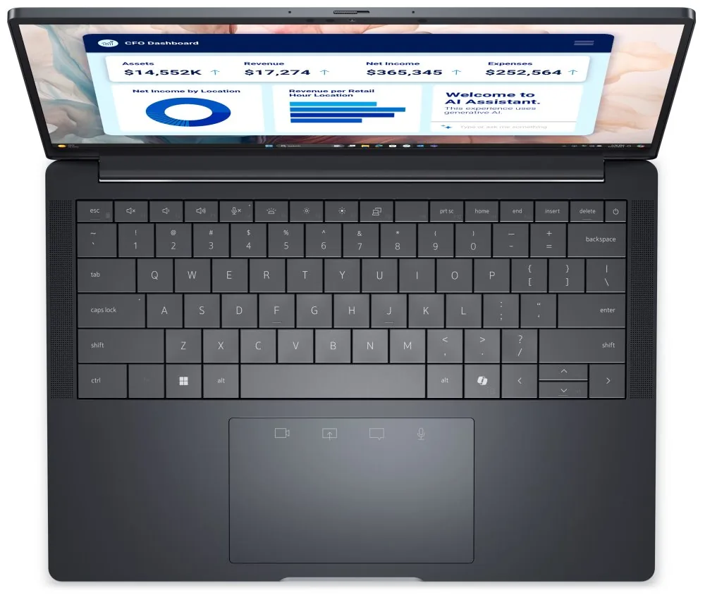 DELL Pro 14 Premium PA14250 Ultra 7 268V 32GB 512GB SSD 14" FHD+ FPR W11Pro vPro 3Y PS NBD on-site bez adaptéru