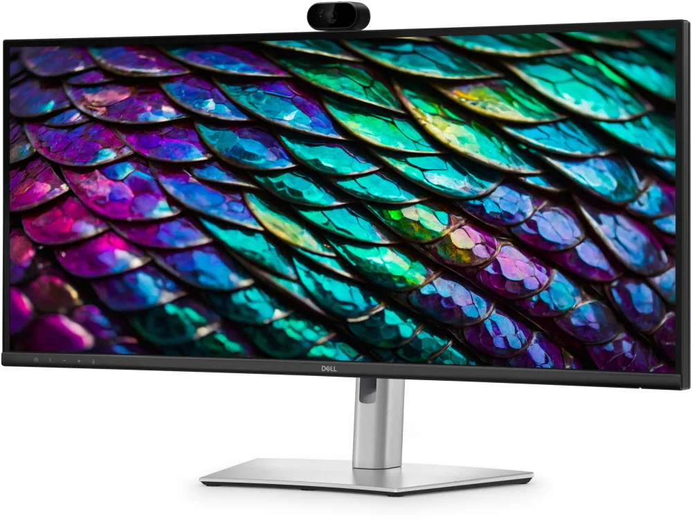 Dell Pro P P3426WEB - LED monitor - zakřivená - 34" (34.1" zobrazitelný) - 3440 x 1440 UWQHD @ 100 Hz - IPS - 350 cd/m? - 1500:1 - 5 ms - HDMI, DisplayPort, USB-C - reproduktory - černá - BTO - s 3 roky Advanced Exchange Service and Premium Panel Exchange