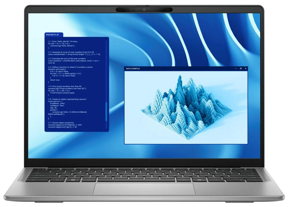 Dell Latitude 7455 - Copilot+ PC - Snapdragon X Elite - X1E-80-100 / až 4 GHz - Win 11 Pro - Qualcomm Adreno - 32 GB RAM - 1 TB SSD NVMe, TLC - 14" IPS dotyková obrazovka 2560 x 1600 (QHD+) - Wi-Fi 7 - titanová šedá - BTP - s 3 roky ProSupport