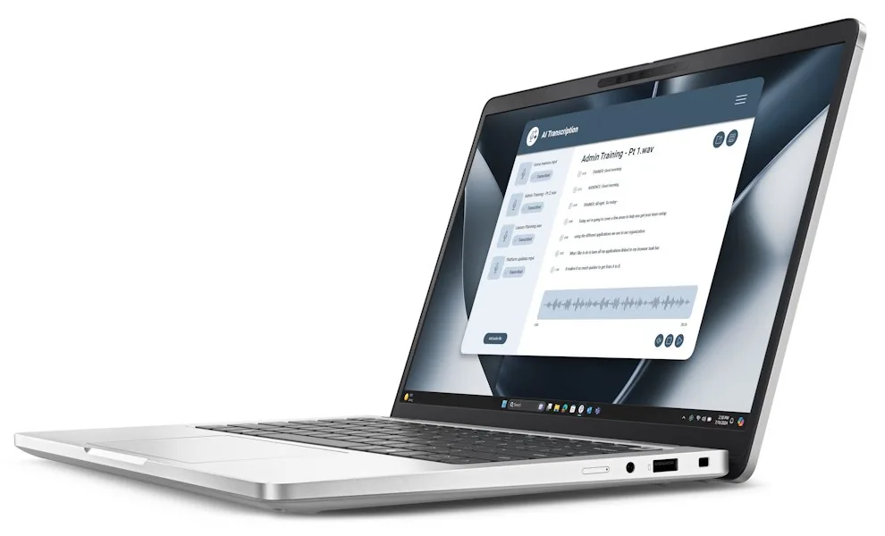 Dell Pro 13 Plus PB13255 - AI PC - AMD Ryzen 5 Pro - 230 / až 4.9 GHz - Win 11 Pro - Radeon 760M - 16 GB RAM - 512 GB SSD NVMe - 13.3" IPS 1920 x 1200 (Full HD Plus) - NFC, Wi-Fi 7 - platinová stříbrná - BTP - s 3 roky ProSupport