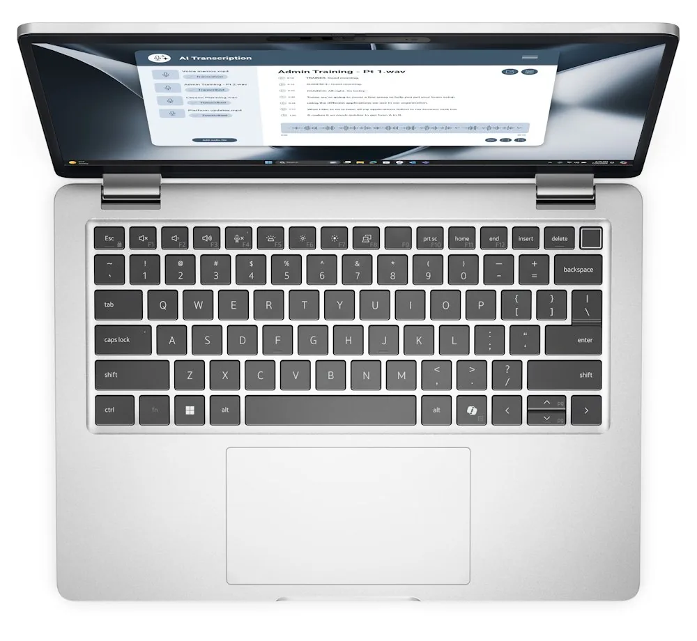 Dell Pro 13 Plus PB13255 - AI PC - AMD Ryzen 5 - 220 / až 4.9 GHz - Win 11 Pro - Radeon 740M - 16 GB RAM - 512 GB SSD NVMe - 13.3" IPS 1920 x 1200 (Full HD Plus) - NFC, Wi-Fi 7 - platinová stříbrná - BTP - s 3 roky ProSupport