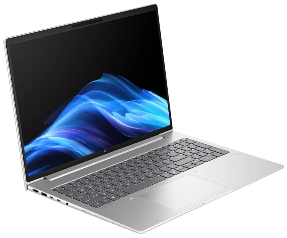 HP EliteBook 6 G1a Notebook AI - AI PC - design se závěsem 177 stupňů - AMD Ryzen 7 - 250 / až 5.1 GHz - Win 11 Pro - Radeon 780M - 32 GB RAM - 512 GB SSD NVMe - 16" IPS 1920 x 1200 - Gigabit Ethernet - Wi-Fi 7, Bluetooth - stříbrný hliník - kbd: česká/sl