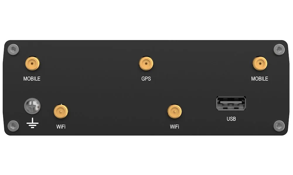 Teltonika RUTM16 průmyslový router 4x LAN, 1x WAN, LTE Telit global, Dual SIM + eSIM, WiFi 5