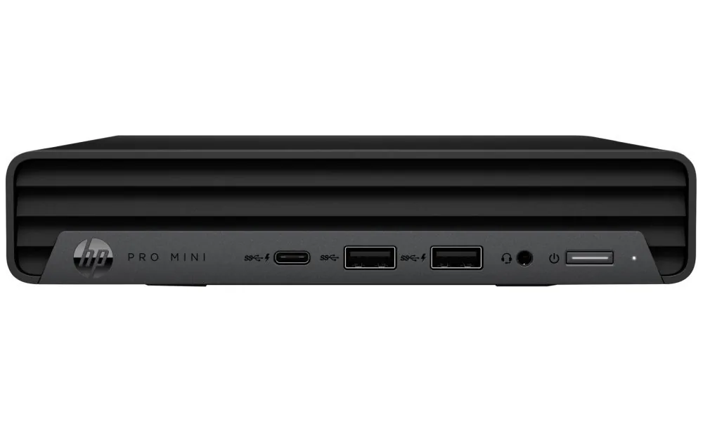 HP Pro 400 G9 - Mini Core i5 13500T / až 4.6 GHz - RAM 8 GB - SSD 512 GB - NVMe - UHD Graphics 770 - Gigabit Ethernet, IEEE 802.11ax (Wi-Fi 6E), Bluetooth 5.3 - Win 11 Home - monitor: žádný - klávesnice: česká/slovenská - černá