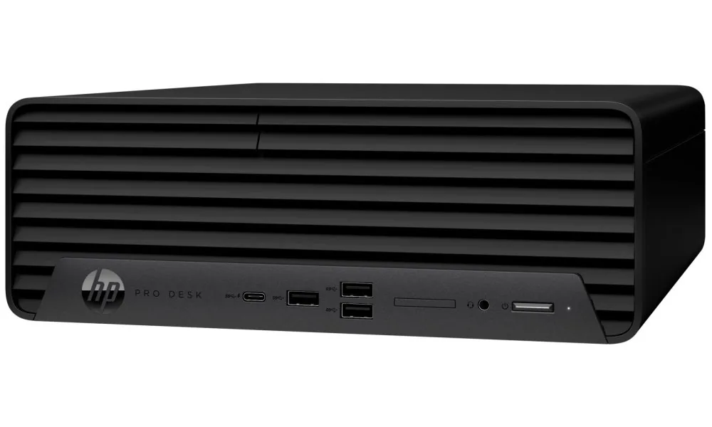 HP Pro 400 G9 - SFF Core i3 13100 / až 4.5 GHz - RAM 8 GB - SSD 512 GB - NVMe - UHD Graphics 730 - Gigabit Ethernet - FreeDOS - monitor: žádný - klávesnice: česká/slovenská - černý konektor - Smart Buy