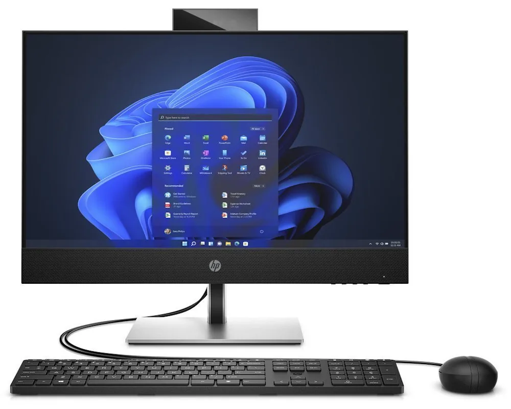 HP ProOne 440 G9 - Vše v jednom Core i5 13500T / až 4.6 GHz - RAM 16 GB - SSD 512 GB - NVMe - UHD Graphics 770 - IEEE 802.11ax (Wi-Fi 6E), Bluetooth 5.3, Gigabit Ethernet - Win 11 Pro - monitor: LED 23.8" 1920 x 1080 (Full HD) @ 60 Hz dotykový displej - č