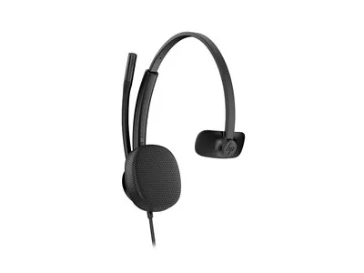 HP Poly Mission 415 - Mission 400 Series - náhlavní souprava - náhlavní - kabelové - odstranení šumu - USB-A, USB-C - cerná - certifikováno pro Zoom, certifikováno pro Microsoft Teams, certifikováno Google Meet, Works With Chromebook Certified