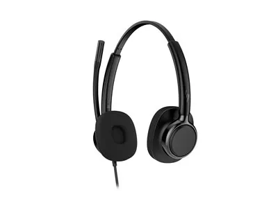 HP Poly Mission 425 - Mission 400 Series - náhlavní souprava - náhlavní - kabelové - USB-C, USB-A - cerná - certifikováno pro Zoom, certifikováno pro Microsoft Teams, Works With Chromebook Certified, certifikováno Google Meet