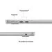 Apple MacBook Air 13"/M5/13,6"/2560x1664/16GB/512GB/M5/Tahoe/Silver/1R