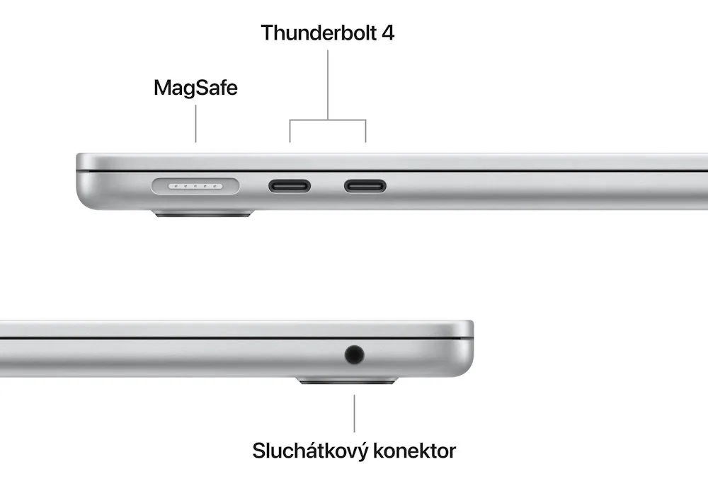 Apple MacBook Air 13"/M5/13,6"/2560x1664/16GB/512GB/M5/Tahoe/Silver/1R