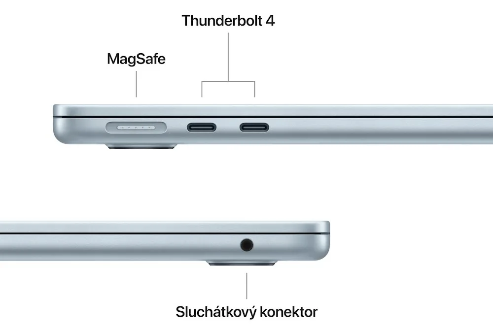 Apple MacBook Air 13"/M5/13,6"/2560x1664/16GB/512GB/M5/Tahoe/Sky Blue/1R