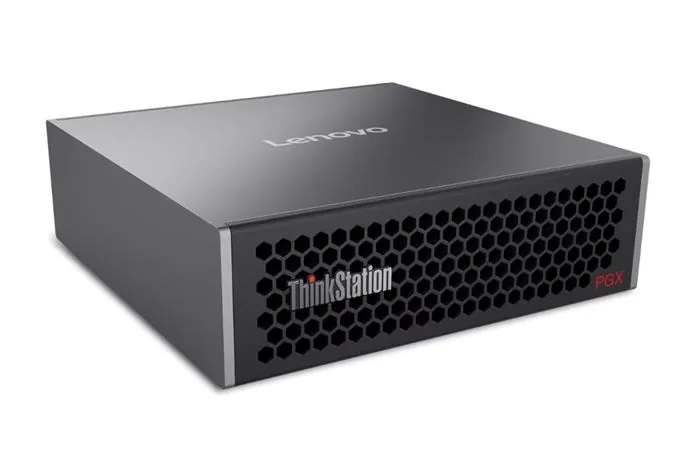 Lenovo ThinkStation PGX 30KL - MT 1 x GB10 Grace Blackwell Superchip - RAM 128 GB - SSD 1 TB - TCG Opal Encryption 2, NVMe - NVIDIA Blackwell - Gigabit Ethernet, 10 Gigabit Ethernet, Bluetooth 5.3, IEEE 802.11ax (Wi-Fi 6), IEEE 802.11be (Wi-Fi 7) - NVIDIA